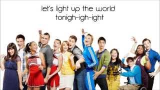 Glee - Light Up The World (Lyrics) HD