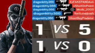 BEST Caveira Ace R6 Siege (1v5 clutch)