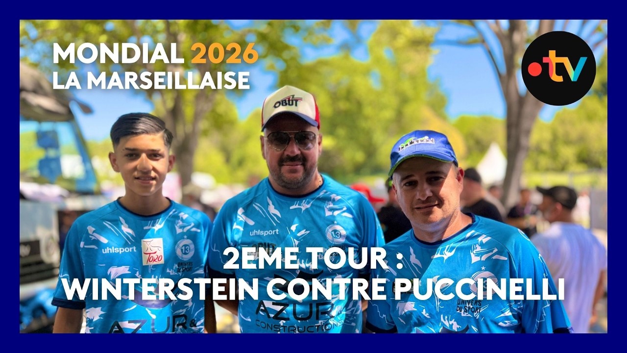 Miniature : Mondial La Marseillaise à pétanque 2026 2eme tour : Winterstein contre Puccinelli