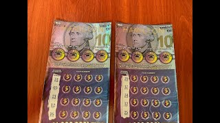 New Hamilton Instant Ticket - Michigan Lottery - 5/16/24