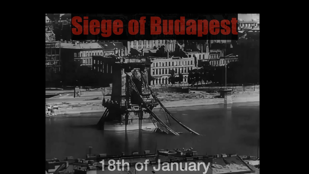 Siege of Budapest - 18th of January, 1945. Thursday.