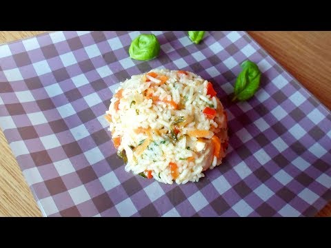 Reispfanne Mit Hähnchen Und Gemüse-Essen Rezepte