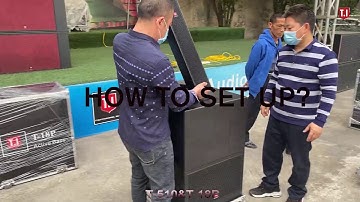 How to set up T-510 and T-18P?