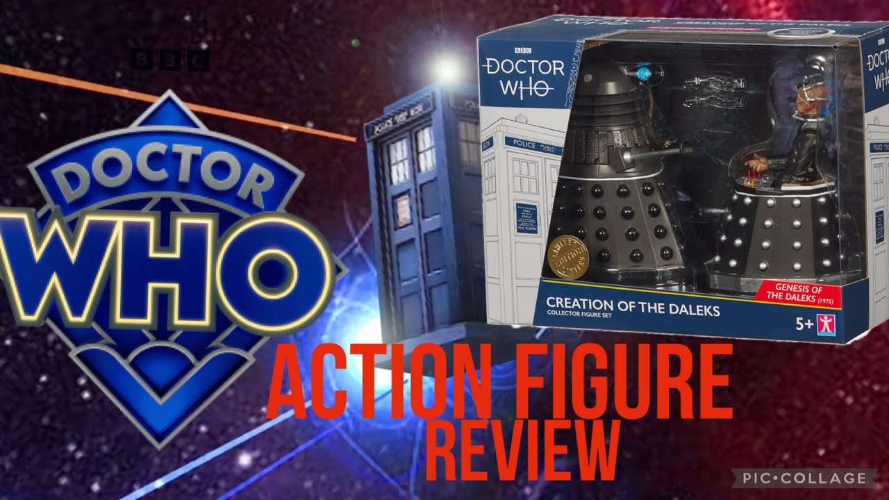 Doctor who action figures review creation of the Daleks YouTube
