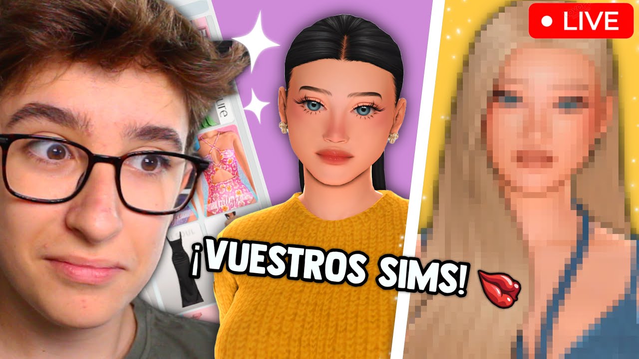 🔴SORTEOS + MAKEOVERS a VUESTROS SIMS💄✨ Cámbiame #3👗// Jaglez 