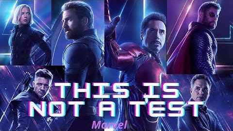 This is Not a Test | Marvel | Tobymac