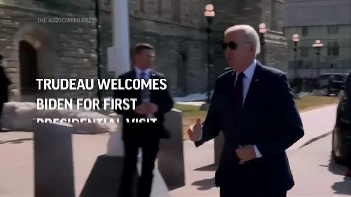 Trudeau welcomes Biden for 1st presidential visit