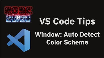 VS Code tips — Automatically switching VS Code color themes based on OS theme (light vs dark)