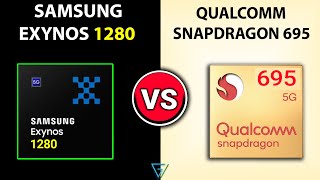 🔥 Exynos 1280 Vs Snapdragon 695 | 🤔Which Better? | Samsung Exynos 1280 vs Qualcomm Snapdragon 695