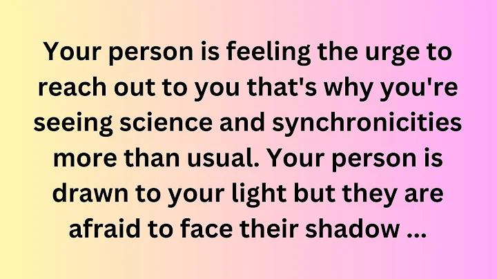 Your person is drawn to your light but they are afraid to face [Twin Flame Tarot Reading] - DayDayNews