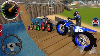 Extreme Dirt Motocross Stunt Racing #5 - Motor Bike Impossible Mega Ramp Racer - Android Gameplay screenshot 2