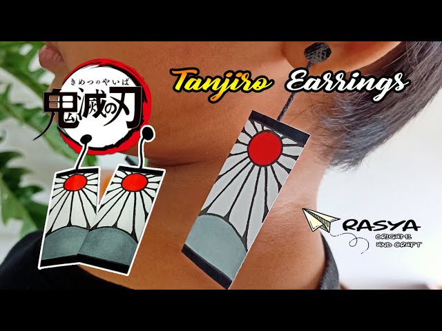 Tanjiro's Hanafuda earrings vector : r/KimetsuNoYaiba