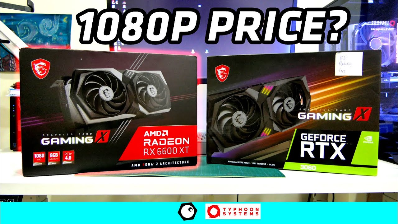 RX 6600 XT vs RTX 3060 - 1080P Gaming but not 1080P Price! 