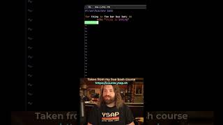 Basic Bash For Loops Example