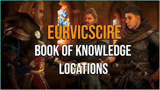 EURVICSCIRE & JORVIK BOOK OF KNOWLEDGE LOCATIONS | Assassins Creed Valhalla [PC GAMEPLAY TIPS]