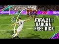 FIFA 21 - RABONA FREE KICK TUTORIAL| [XBOX AND PLAYSTATION][NEW]