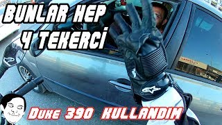 Bunlar Hep 4 Tekerci / Duke 390 Kullandım / Ayarsız Motovlog