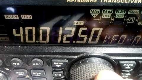 9a3xz - first signals receive on 8m band EI1KHN beacon PI4.. interesting :)