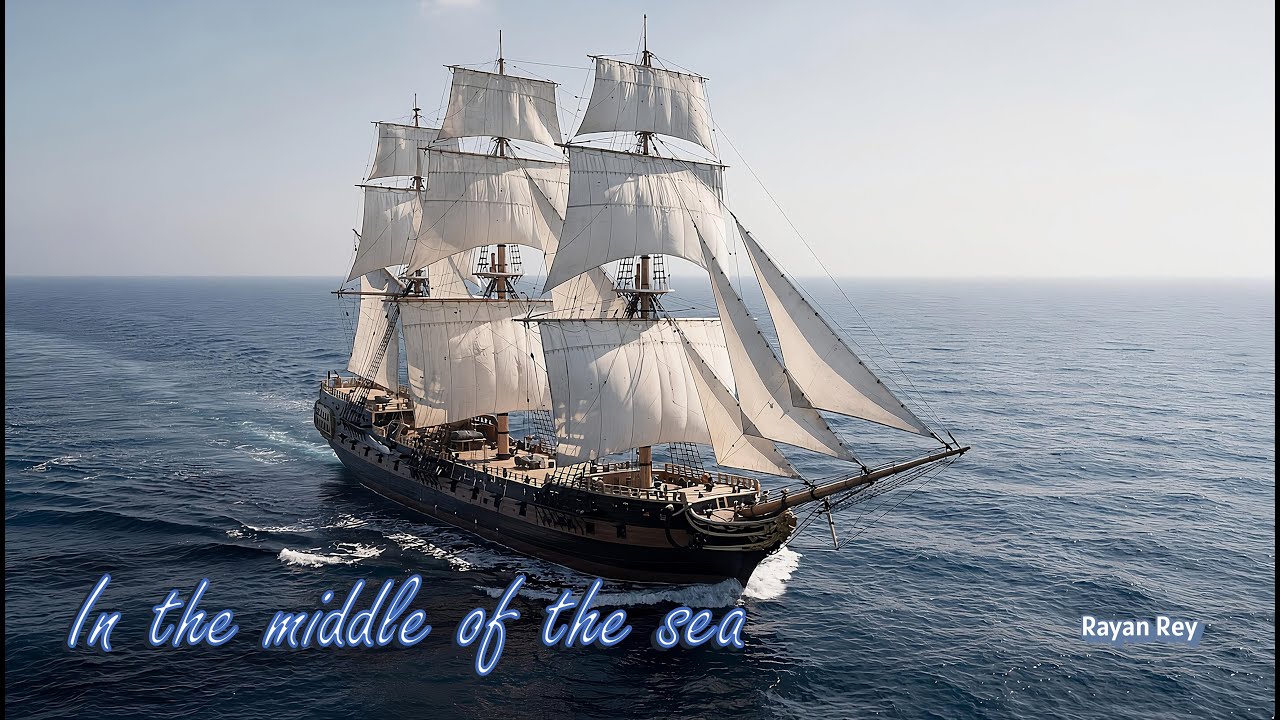 In the middle of the sea