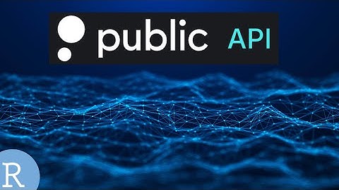 How to Use the Public API R-Package (rPublic)