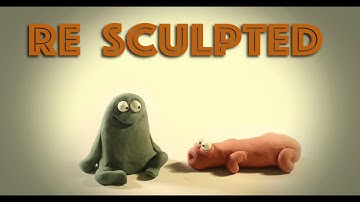 RE SCULPTED - STOP MOTION ANIMATION #animation #waaber