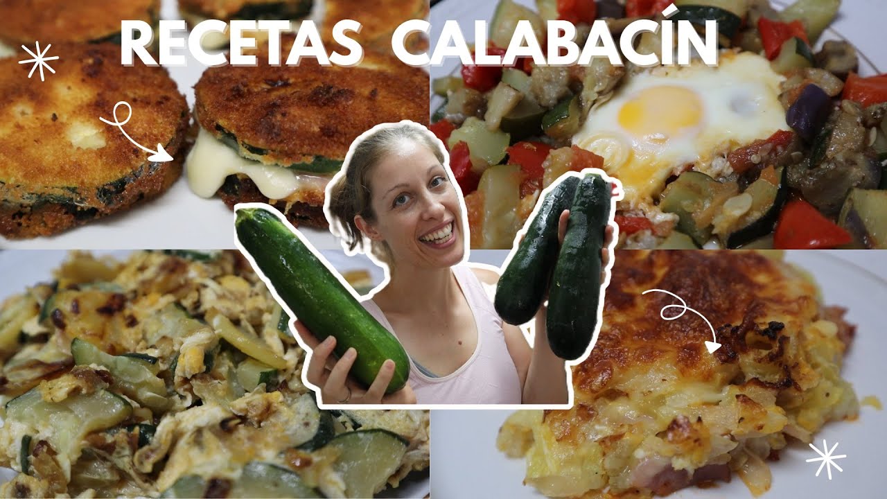 5 RECETAS con CALABACIN 🥒😯Estas RECETAS lo tienen TODO. FACILES, BARATAS Y RAPIDAS 😝