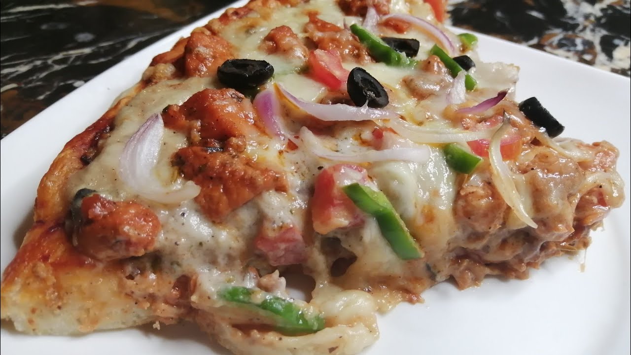 Chicken Lasagna Pizza Recipe New & unique style pizza YouTube