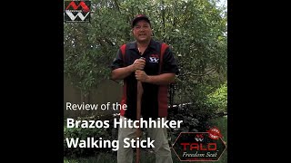 Review of the Brazos Hitchhiker Walking Sticks