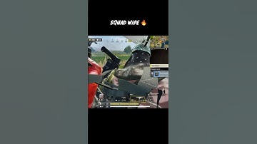 SQUAD WIPE 🔥 #codm #codmslayer #shorts