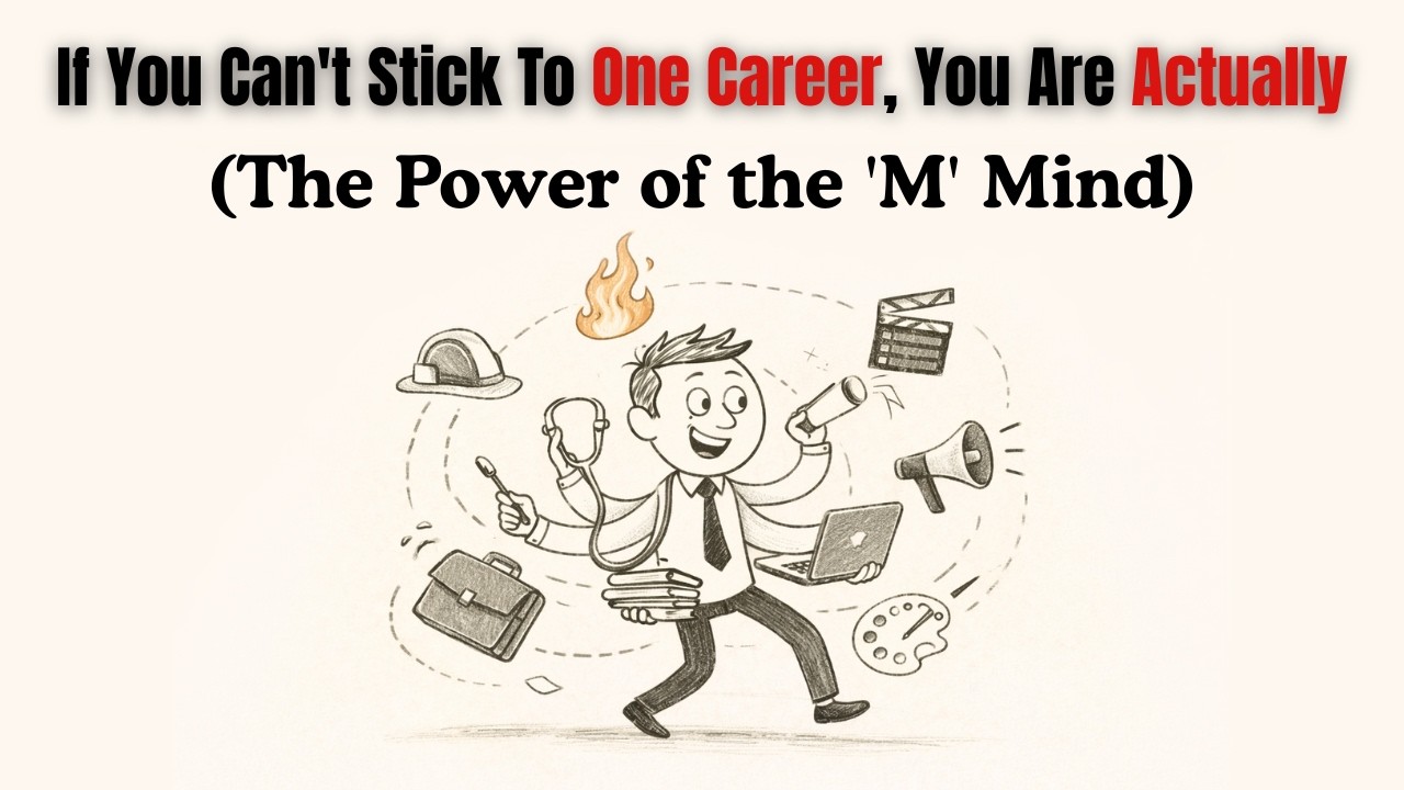 If You Can't Stick To One Career | You Are Actually (The Power of the 'M' Mind)