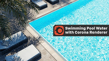 How to create a Swimming Pool Water with Corona Renderer