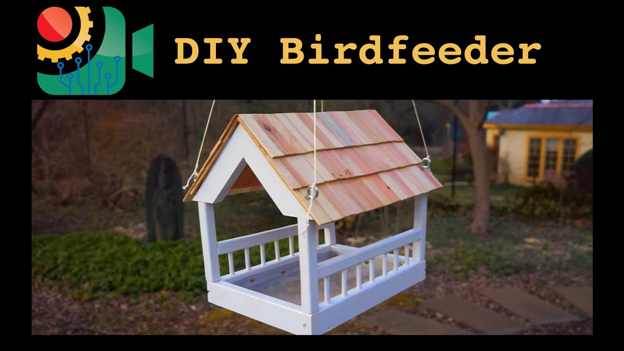 DIY Fly-Thru Birdfeeder