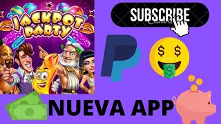 NUEVA APP/JACKPOT PARTY/PAGA??🤑💯🤯 screenshot 3