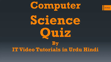 Computer Science Quiz : Part - 01
