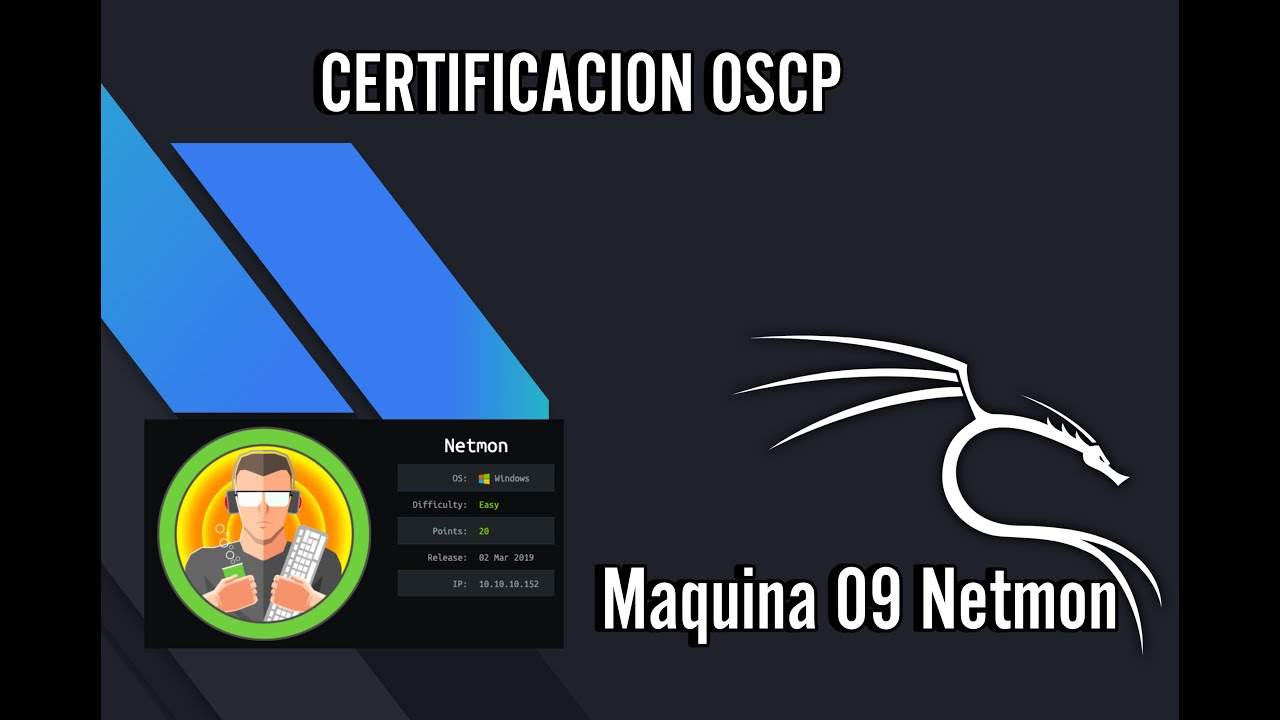 Preparación Certificación OSCP OffenSecurity 09 Netmon HackTheBox - YouTube