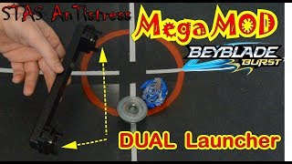 beyblade -  dual launcher mega mod | бэйблейд - двойной запускатель мега мод | ベイブレード |  Beiburēdo