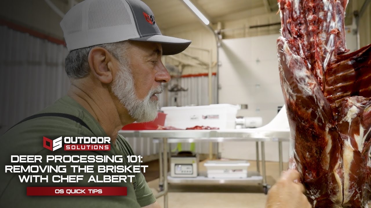 Разделка оленя 101: Извлечение грудинки из оленины