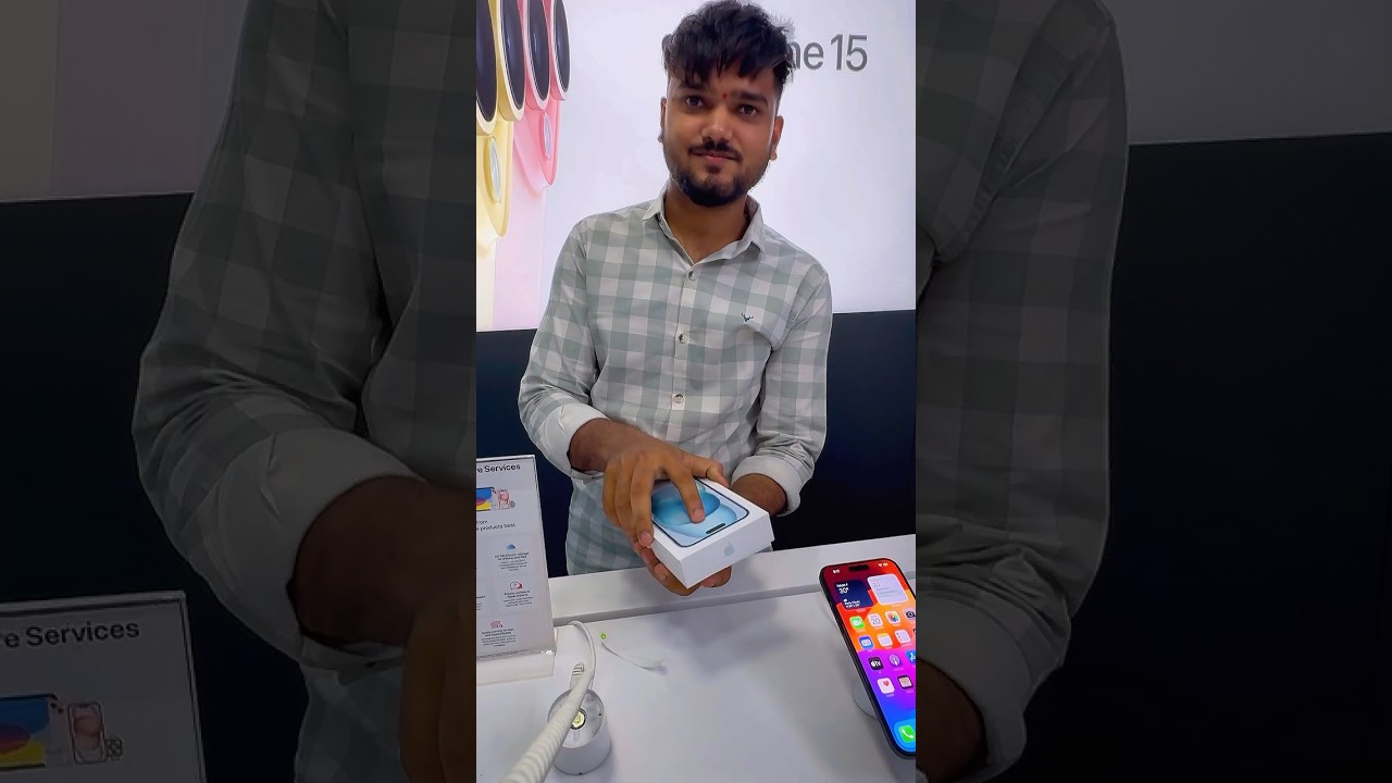 Apple iPhone 15 128GB Blue Unboxing & Review | Best Camera Smartphone Under 60K | 