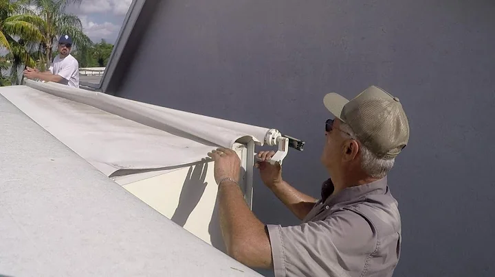 HOW TO REPLACE RV SLIDE OUT TOPPER AWNING FABRIC