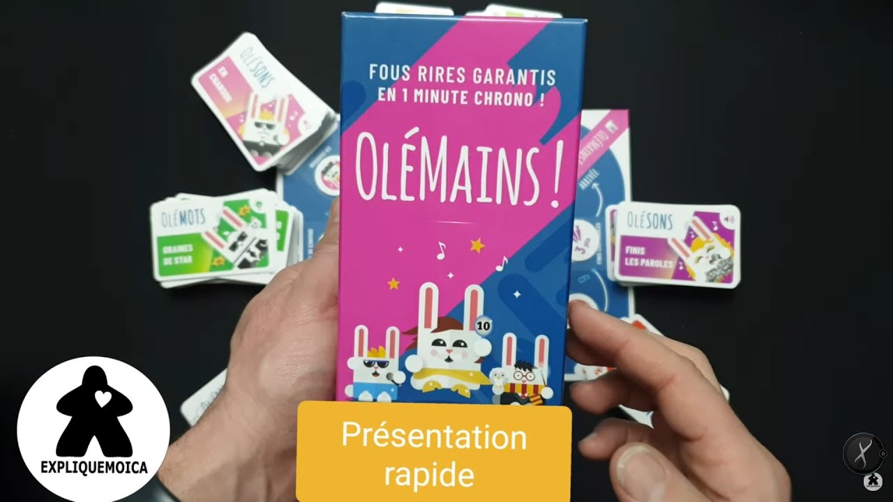 présentation rapide du jeu OLEMAINS 