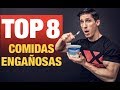 8 Alimentos SALUDABLES que ENGORDAN (¡Evítalos!)