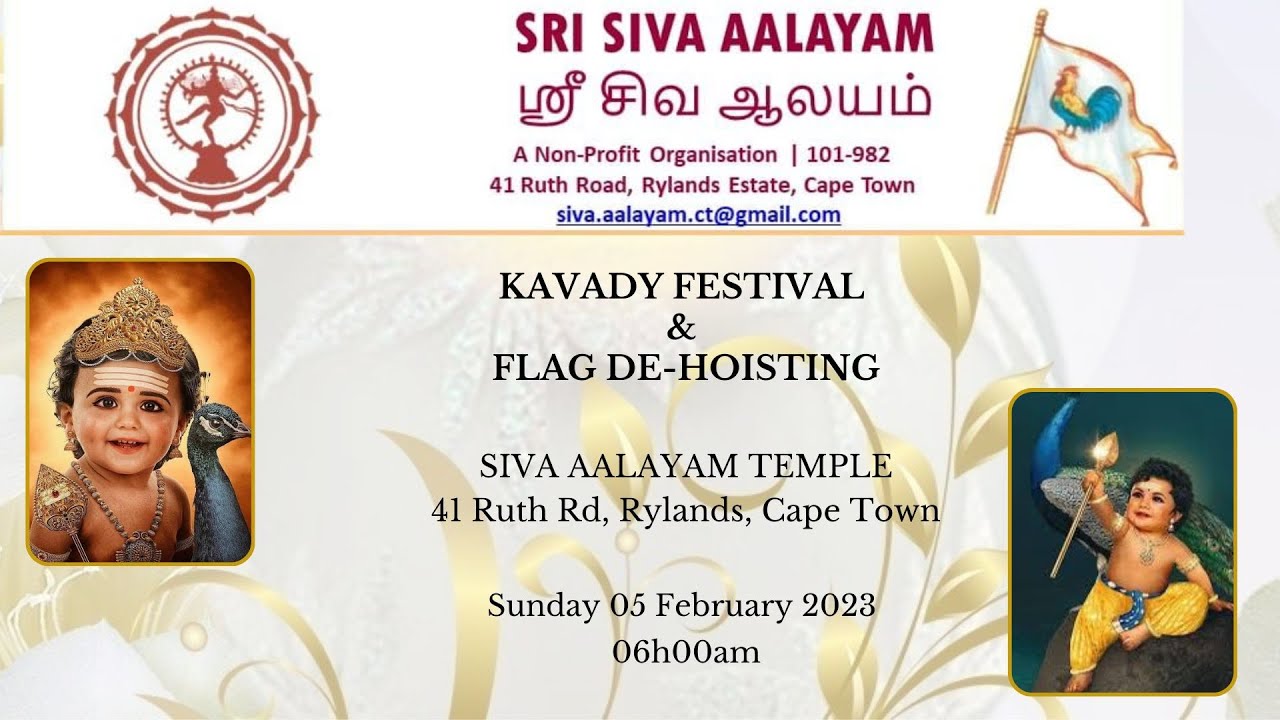 kavady-festival-flag-de-hoisting-youtube