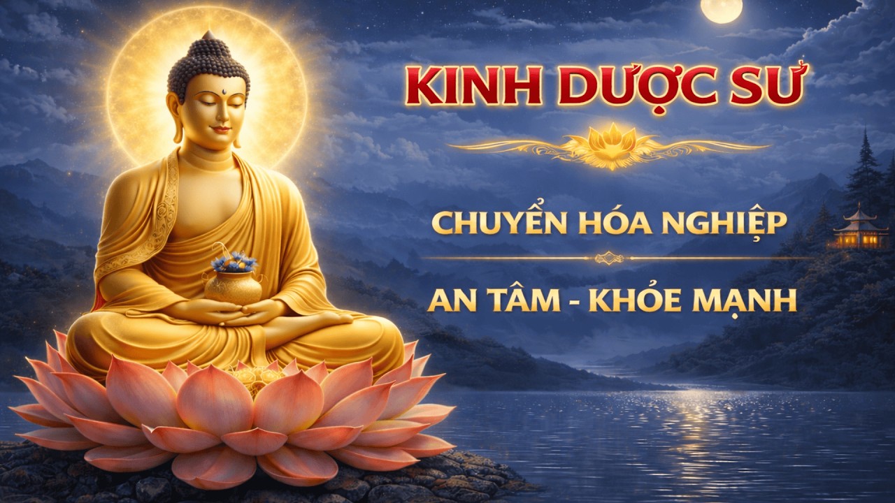 NGHE THẦY TỤNG  KINH DƯỢC SƯ –CHUYỂN HÓA NGHIỆP, AN TÂM, KHỎE MẠNH, TIÊU TRỪ BỆNH TẬT