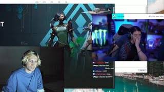 xQc reacts to Streamer Getting 'Verbally Assaulted' with Rape Threats