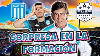Racing Vs San Martin De Formosa Bombazo En La Formación Costas Sorprendió A Todos Con El Once
