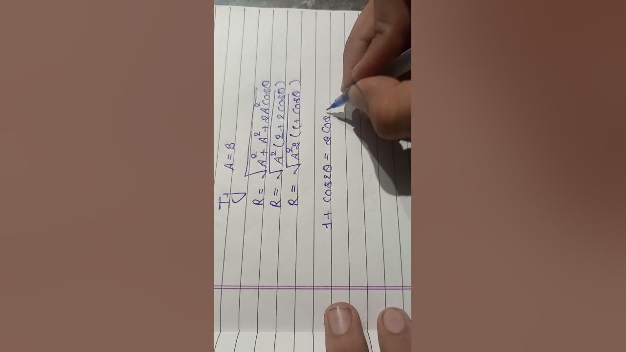 Vector concept uses in chapter 1 2 3 4 5 class 12 youtube