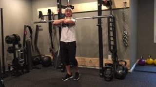 Alternating Front Rack Back Lunge