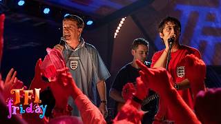 Frank Skinner, David Baddiel & Lightning Seeds: Three Lions (Live) | TFI Friday (1996)