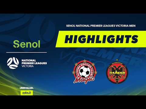 Altona v Dandenong Thunder | Highlights | Senol NPLM Victoria 2026 — football highlights