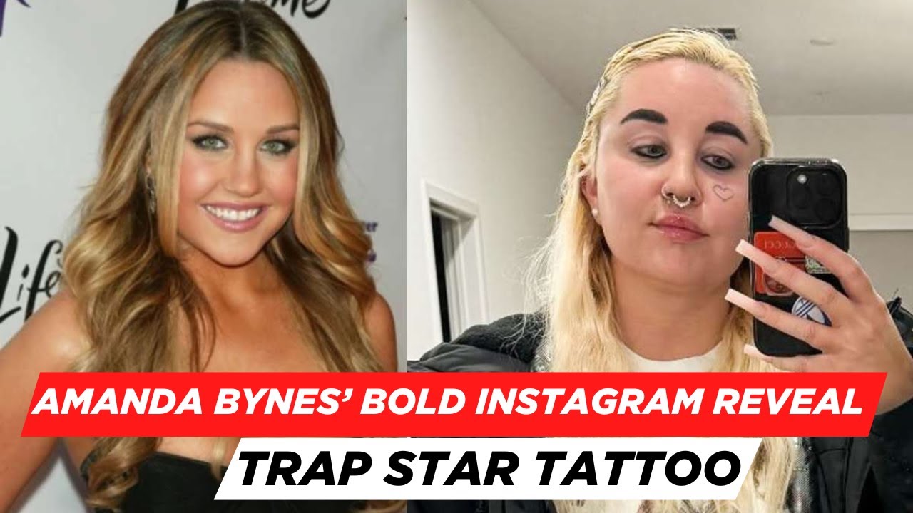 Amanda Bynes Shocks Instagram | New ‘Trap Star’ Tattoo & Bold Look